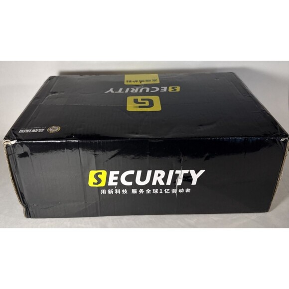 GUYISA Security Safety Work Shoes Steel Toed, Black, M 8.5, C 260